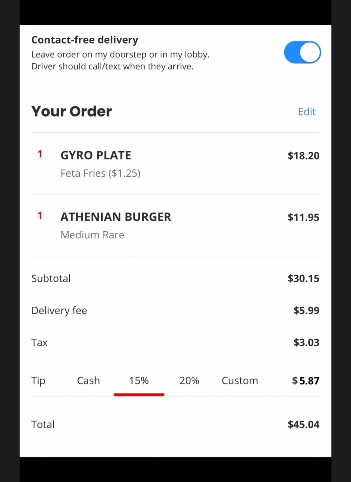 👌1stFoodie Order Ticket